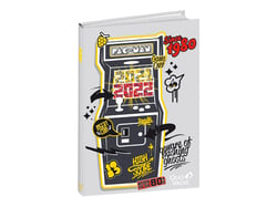 1 agenda scolaire journalier 2021/2022 - Pac Man - 12 x 17 cm - Quo Vadis - Design assortis