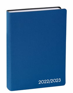 Agenda scolaire journalier 2022/2023 - Galaxy - 10 x 15 cm - Quo Vadis - Bleu