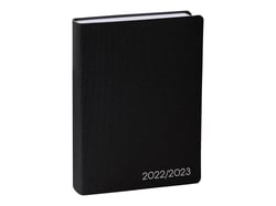Agenda scolaire journalier 2022/2023 - Galaxy - 10 x 15 cm - Quo Vadis - Noir