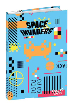 1 agenda scolaire journalier 2022/2023 - Space - 12 x 17 cm - Quo Vadis - Modèles assortis