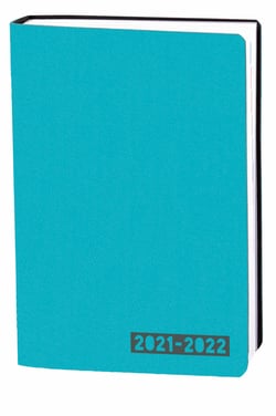 Agenda journalier 2021-2022 - Galaxy - 10 x 15 cm - Quo Vadis - Turquoise