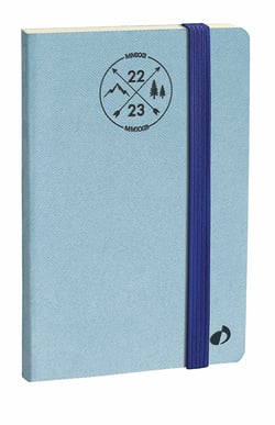 Agenda scolaire semainier 2022/2023 - Everest - 16 x 24 cm - Quo Vadis - Bleu glacé