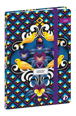 Agenda civil semainier 2023/2024 - Quo Vadis - Birds - 10 x 15 cm - Catalina Estada Affaires 
