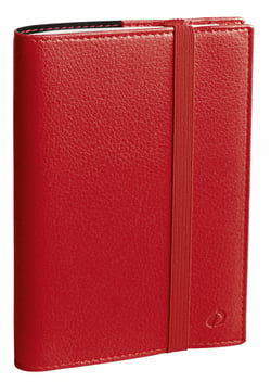 Agenda semainier 2026 Quo Vadis - Rouge Vermillon - 21 x 27 cm - Time & Life XL