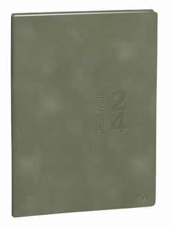 Agenda Civil Semainier 2023/2024 - Quo Vadis - Vert - 10 x 15 cm - Gaïa AFFAIRES 