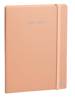 Agenda scolaire semainier 2024/2025 Quo Vadis - Pêche - 15 x 21 cm - Plan Note Pastel
