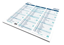 Calendrier 12 mois 2023/2024 - Maxiweek - 43 x 35 cm - Quo Vadis