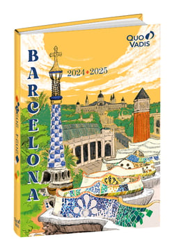 Agenda scolaire journalier 2024/2025 Quo Vadis - 12 x 17 cm - Quo Vadis - Cities Barcelona