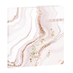 Agenda semainier 2026 Quo Vadis - Rose - 16 x 16 cm - Exécutif Hipsy