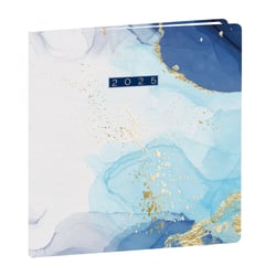 Agenda semainier 2026 Quo Vadis - Bleu - 16 x 16 cm - Exécutif Hipsy