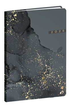 Agenda semainier 2026 Quo Vadis - Noir - 16 x 24 cm - Hipsy Ministre