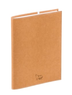 Agenda semainier 2026 Quo Vadis - Marron - 16 x 24 cm - Ministre Nelies