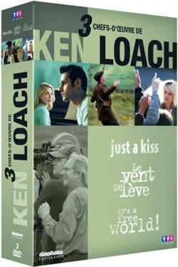 Coffret Ken Loach : just a kiss - le vent se lève - it's a free world