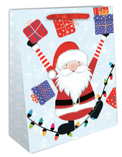 Sac cadeau Editions Cely - Père Noël - Taille XL