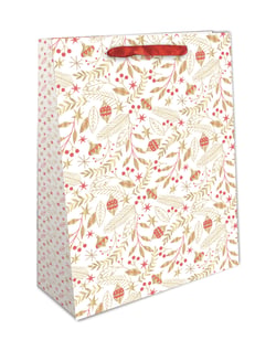 Sac cadeau Editions Cely - Noël précieux - Taille L
