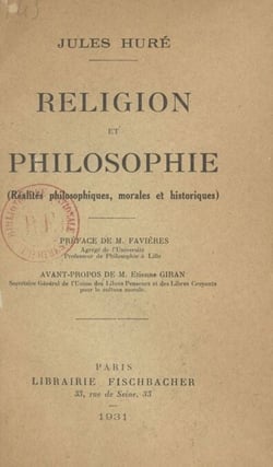 Religion et philosophie - Réalités philosophiques, morales et historiques