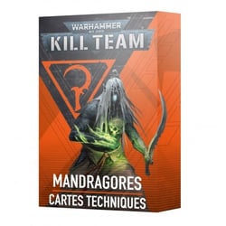 Cartes techniques - Kill Team : Mandragores - Warhammer 40,000