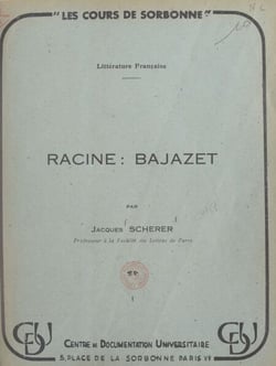 Racine : Bajazet
