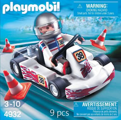 ŒUF KART ET PILOTE DE COURSE