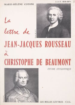 La lettre de Jean-Jacques Rousseau à Christophe de Beaumont - Étude stylistique
