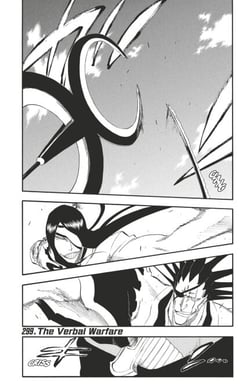 Bleach - T34 - Chapitre 299 - The Verbal Warfare