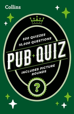 Collins Pub Quiz - easy, medium and hard questions with picture rounds