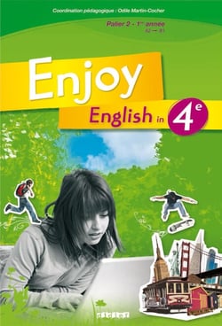 Enjoy English 4e - Manuel numérique élève - Méthode d'Anglais Collège