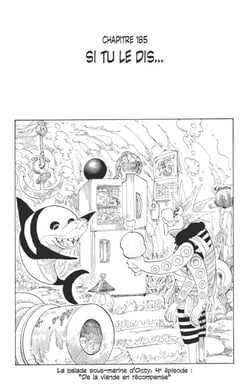 One Piece édition originale - Chapitre 185 - Si tu le dis...