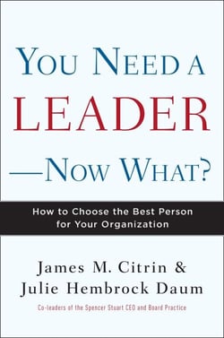 You Need a Leader--Now What? - How to Choose the Best Person for Your Organization