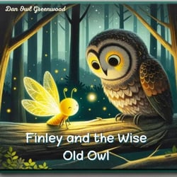 Finley and the Wise Old Owl - Finley's Glow: Adventures of a Little Firefly