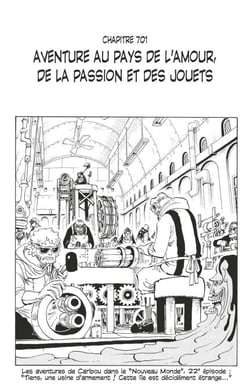 One Piece édition originale - Chapitre 701 - Aventure au pays de l'amour, de la passion et des jouets