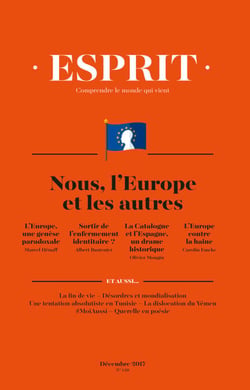 Esprit décembre 2017 Nous, l'Europe et les autres