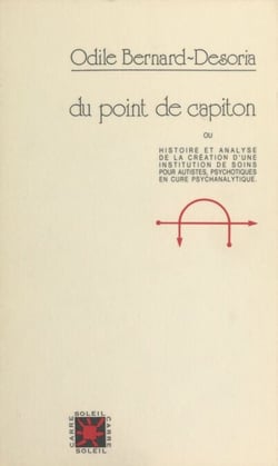 Du point de capiton - Ou Histoire et analyse de la création d'une institution de soins pour autistes, psychotiques en cure psychanalytique