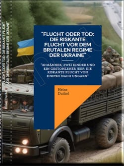"Flucht oder Tod: Die riskante Flucht vor dem brutalen Regime der Ukraine" - "30 Männer, zwei Kinder und ein gestohlener Jeep. Die riskante Flucht von Dnipro nach Ungarn"