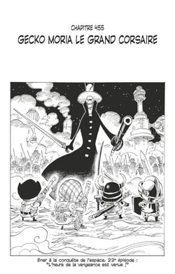 One Piece édition originale - Chapitre 455 - Gecko Moria le grand corsaire