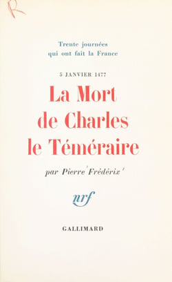 La mort de Charles le Téméraire, 5 janvier 1477