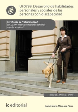 Desarrollo de habilidades personales y sociales de las personas con discapacidad. SSCG0109
