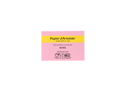 Papier d'armenie à la rose