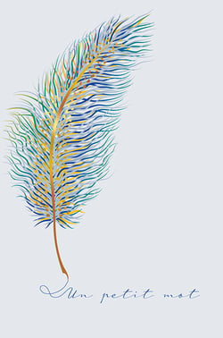 Carnet Editor - 11,8 x 17 cm - À vos plumes