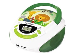 Lecteur CD Metronic - Jungle - Blanc, vert - 3 Watt 