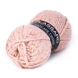 Pelote de fil à tricoter - Plassard - Cascade Tweed - Rose 30