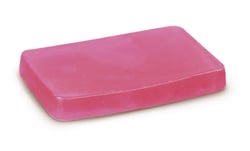 Pain de savon à mouler - 100g - rose translucide