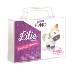 Kit figurine Fimo - Lillie la licorne