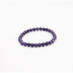 Bracelet - 6 mm - Amethyste