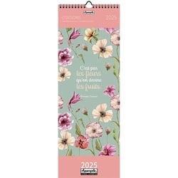 Calendrier 2025 Pictura - Citations - Slim / 15 x 42 cm