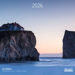 Calendrier mural 2026 Pictura - Québec - 30 x 30 cm