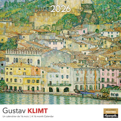 Calendrier mural 2026 Pictura - Gustav Klimt - 30 x 30 cm
