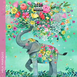 Calendrier mural 2026 Pictura - Mila Marquis - 16 x 16 cm