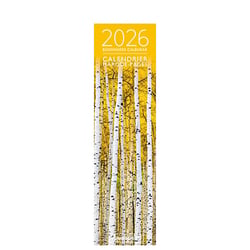 Calendrier marque-pages 2026 Pictura - Photo arbres
