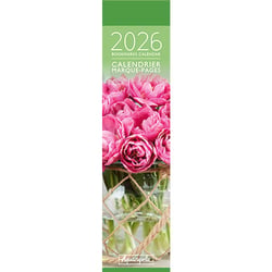 Calendrier marque-pages 2026 Pictura - photo bouquets